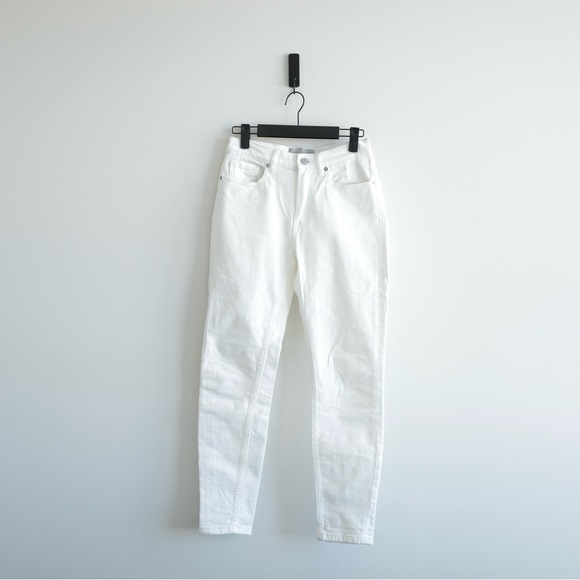 Everlane High-Rise Skinny Ankle Jean White Size US 25 - Picture 1 of 5